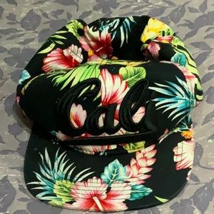 Cali flower hat.
